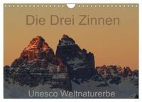 Produktbild: Die Drei Zinnen - Unesco Weltnaturerbe (Wandkalender 2026 DIN A4 quer), CALVENDO Monatskalender