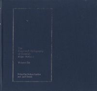 Produktbild: The Annotated Bibliography of Canada's Major Authors