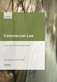 Produktbild: Commercial Law 2009