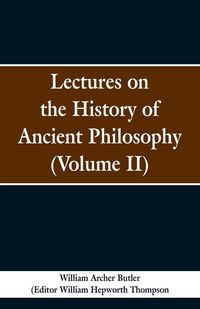 Produktbild: Lectures on the History of Ancient Philosophy (Volume II)
