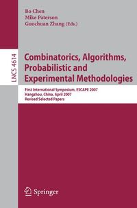 Bild vom Artikel Combinatorics, Algorithms, Probabilistic and Experimental Methodologies vom Autor Bo Chen