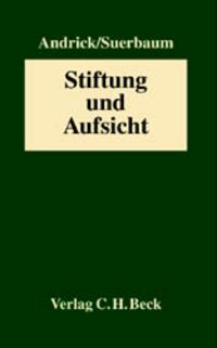 Produktbild: Stiftung und Aufsicht