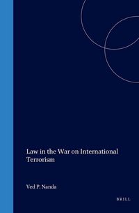 Produktbild: Law in the War on International Terrorism