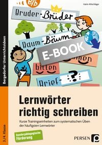 Produktbild: Lernw&ouml;rter richtig schreiben