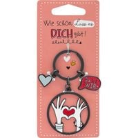 Produktbild: Schlüsselanhänger Motiv "Du, ich, wir"