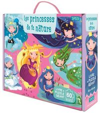 Produktbild: Les Princesses de la Nature : Livre et Puzzle Geant 60 Pieces