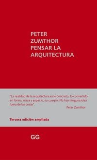 Produktbild: Pensar la arquitectura