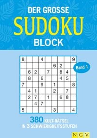 Produktbild: Der gro&szlig;e Sudoku Block Band 1
