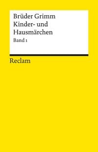 Produktbild: Kinder- und Hausmärchen. Band 1: Märchen Nr. 1-86