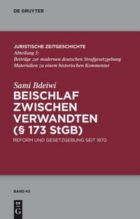 Produktbild: Beischlaf zwischen Verwandten (&sect; 173 StGB)