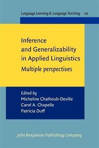 Produktbild: Inference and Generalizability in Applied Linguistics