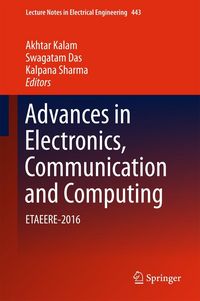 Produktbild: Advances in Electronics, Communication and Computing