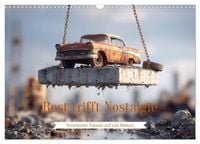 Produktbild: Rost trifft Nostalgie (Wandkalender 2026 DIN A3 quer), CALVENDO Monatskalender