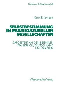 Produktbild: Selbstbestimmung in multikulturellen Gesellschaften
