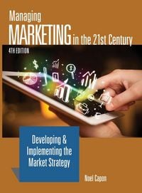 Produktbild: Managing Marketing in the 21st Century-4th edition