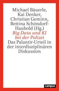 Produktbild: Big Data und KI bei der Polizei
