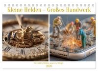 Produktbild: Kleine Helden &ndash; Gro&szlig;es Handwerk (Tischkalender 2026 DIN A5 quer), CALVENDO Monatskalender