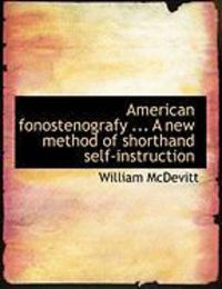 Produktbild: American Fonostenografy ... a New Method of Shorthand Self-Instruction