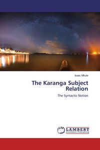 Produktbild: The Karanga Subject Relation