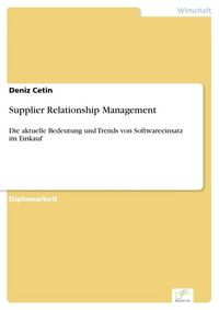 Produktbild: Supplier Relationship Management