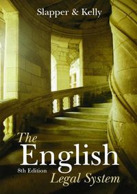 Produktbild: English Legal System