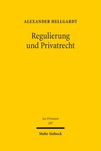 Produktbild: Regulierung und Privatrecht