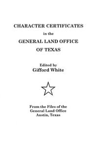 Produktbild: Character Certificates in the General Land Office of Texas