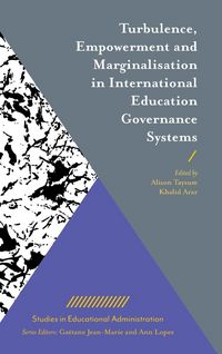 Produktbild: Turbulence, Empowerment and Marginalisation in International Education Governance Systems