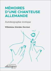 Produktbild: M&eacute;moires d'une chanteuse allemande