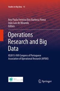 Produktbild: Operations Research and Big Data