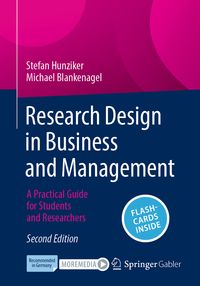 Produktbild: Research Design in Business and Management