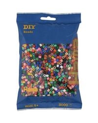Produktbild: Hama&reg; B&uuml;gelperlen Midi - Vollton Mix 3000 Perlen (22 Farben).