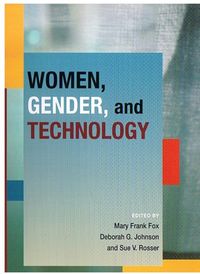 Produktbild: Women Gender and Technology
