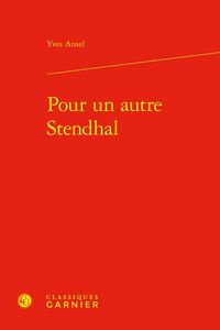 Produktbild: Pour un Autre Stendhal