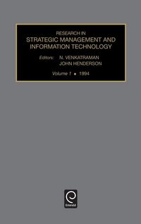 Produktbild: Research in Strategic Management and Information Technology