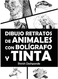 Produktbild: Dibujo retratos de animales con bol&iacute;grafo y tinta