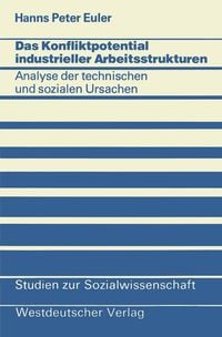 Produktbild: Das Konfliktpotential industrieller Arbeitsstrukturen