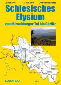 Bild vom Artikel Landkarte Schlesisches Elysium 1:100 000 vom Autor Dirk Bloch