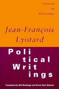 Produktbild: Lyotard, J: Political Writings