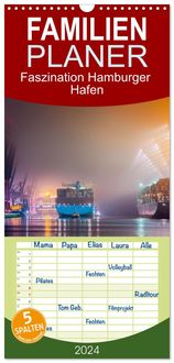 Bild vom Artikel Familienplaner 2024 - Faszination Hamburger Hafen mit 5 Spalten (Wandkalender, 21 x 45 cm) CALVENDO vom Autor Kuk-foto / Kai-Uwe Klauss