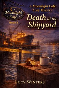 Produktbild: Death at the Shipyard (The Moonlight Caf&eacute; Mysteries, #5)