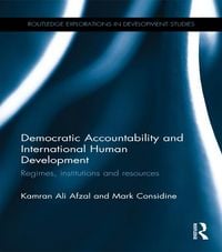 Produktbild: Democratic Accountability and International Human Development