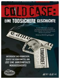 Produktbild: ThinkFun Cold Case: Eine todsichere Geschichte - R&auml;tsel-Spiel ab 14 Jahre
