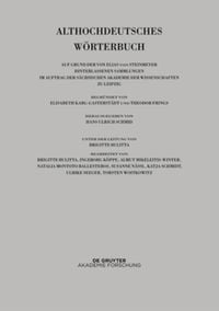 Produktbild: Band VII: O – R. 1. und 2. Lieferung (o bis ouga)