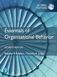 Produktbild: Essentials of Organizational Behaviour, Global Edition