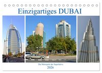 Produktbild: Einzigartiges DUBAI, die Metropole der Superlative (Tischkalender 2026 DIN A5 quer), CALVENDO Monatskalender