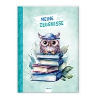 Produktbild: TR&Ouml;TSCH - Zeugnismappe A4 wattiert Eule