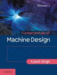 Produktbild: Fundamentals of Machine Design: Volume 1