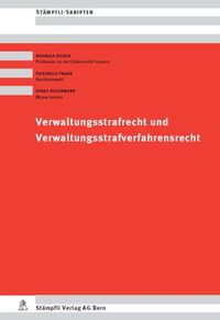 Produktbild: Verwaltungsstrafrecht und Verwaltungsstrafverfahrensrecht