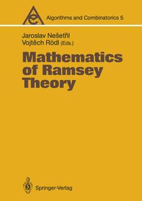 Produktbild: Mathematics of Ramsey Theory